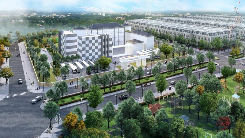 Bán liền kề view đẹp, uông bí new city, giá thỏa thuận, 123.5m2 đường to kinh doanh