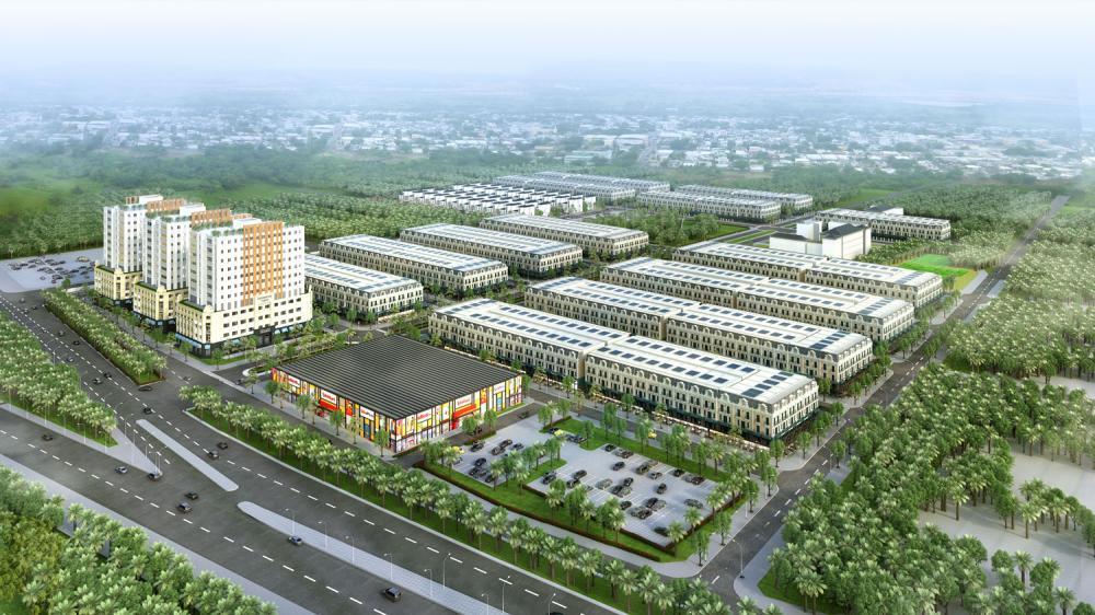 Bán liền kề view đẹp, uông bí new city, giá thỏa thuận, 123.5m2 đường to kinh doanh