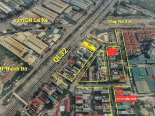 Khu đất dịch vụ vinapol, hoài đức, hn. cạnh vành đai 3.5, hoài đức, hà nội đã thông xe