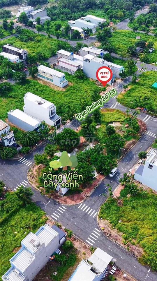 KDC Thái Sơn Long Hậu .Anh chị tìm Đất xây nhà tham khảo qua nền này