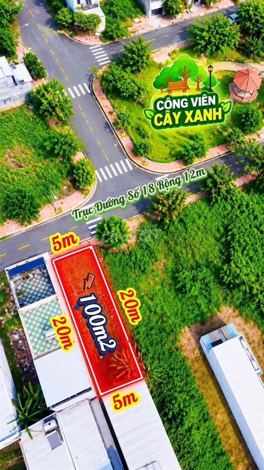 KDC Thái Sơn Long Hậu .Anh chị tìm Đất xây nhà tham khảo qua nền này