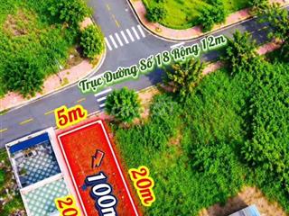 KDC Thái Sơn Long Hậu .Anh chị tìm Đất xây nhà tham khảo qua nền này