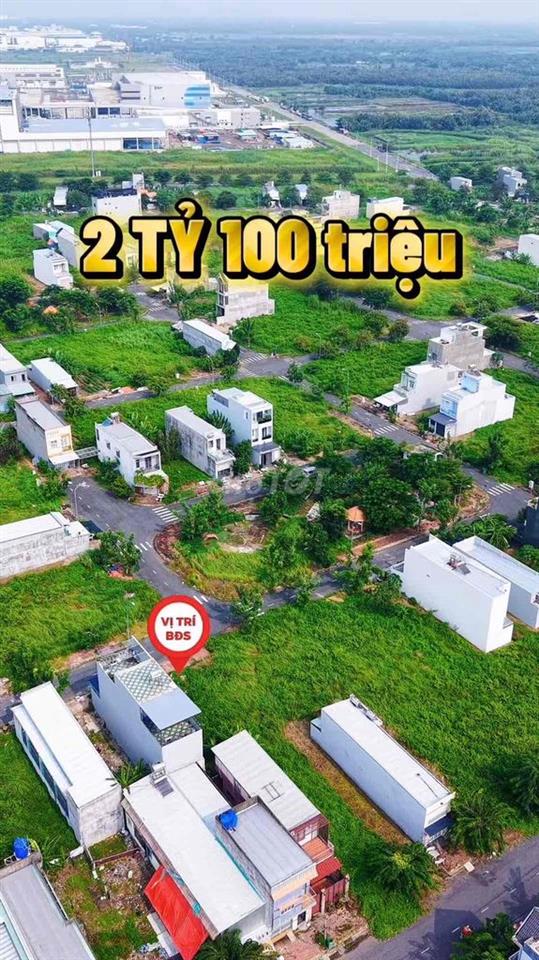 KDC Thái Sơn Long Hậu .Anh chị tìm Đất xây nhà tham khảo qua nền này