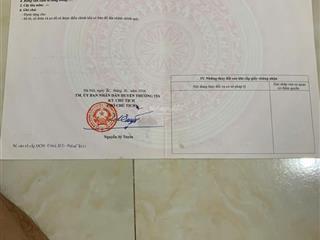 Chính chủ cần bán lô đất 509m2 khu sinh thái xã hồng vân  hà nội