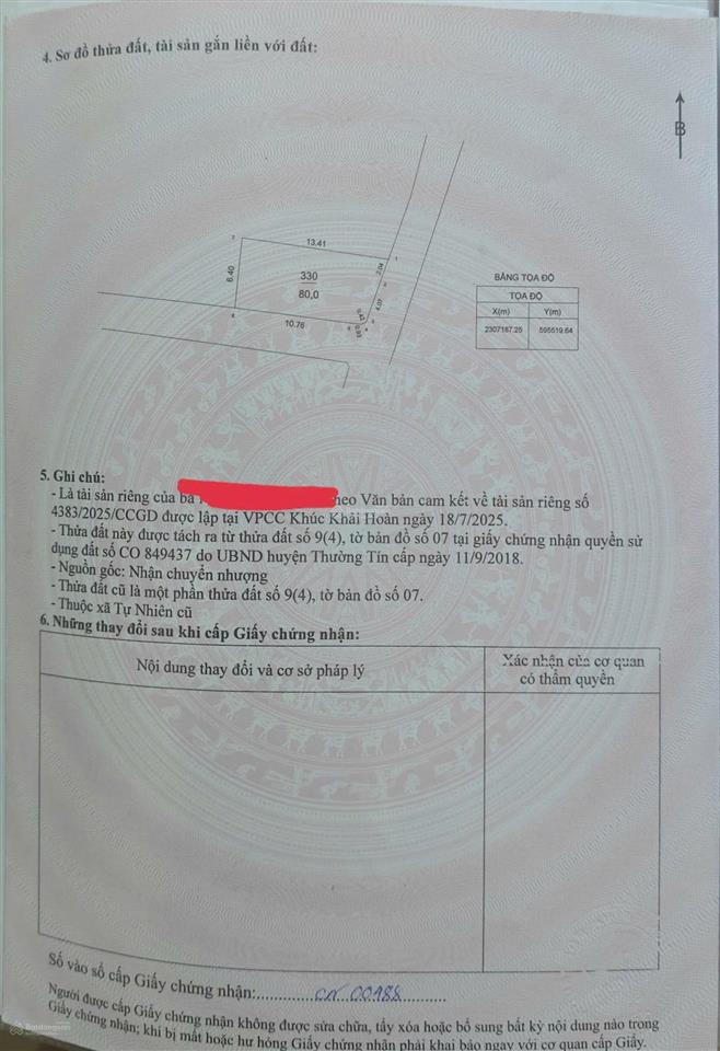 Bán đất lô góc xã chương dương  đường ô tô tránh  sẵn sàng giao dịch