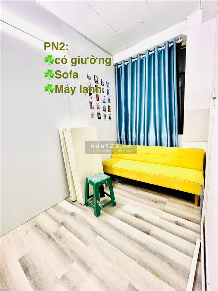 Phòng đầy đủ nội thất bình thạnh, 2pn + 1 p. bếp, giá chỉ 6xtr/th