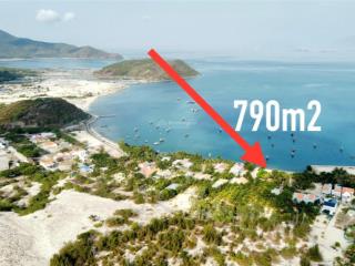 Đất thổ cư 790m2 giáp biển  bắc vân phong