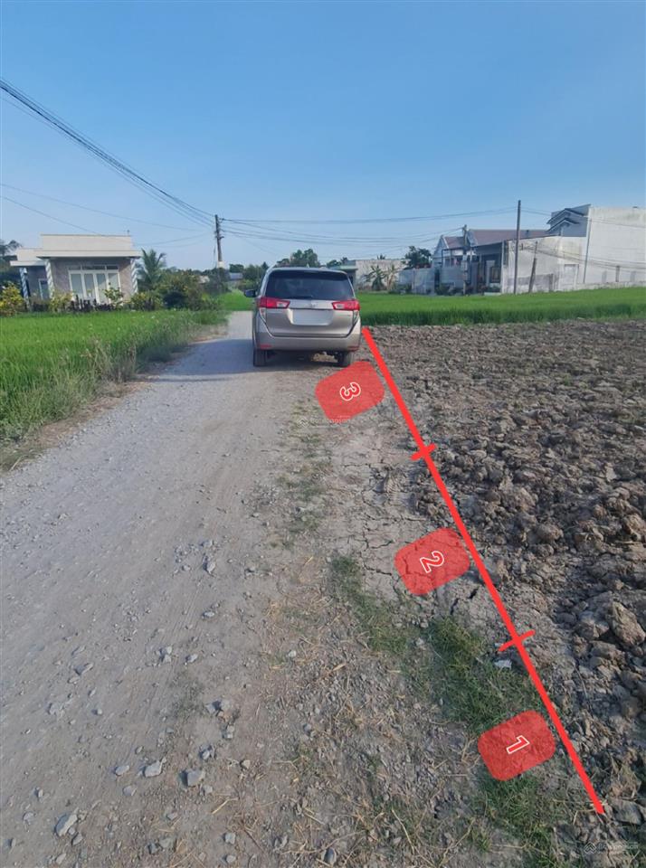 Bán đất nền thổ cư tại xã bình đức, tỉnh tây ninh (xã nhựt chánh, bến lức  long an cũ)