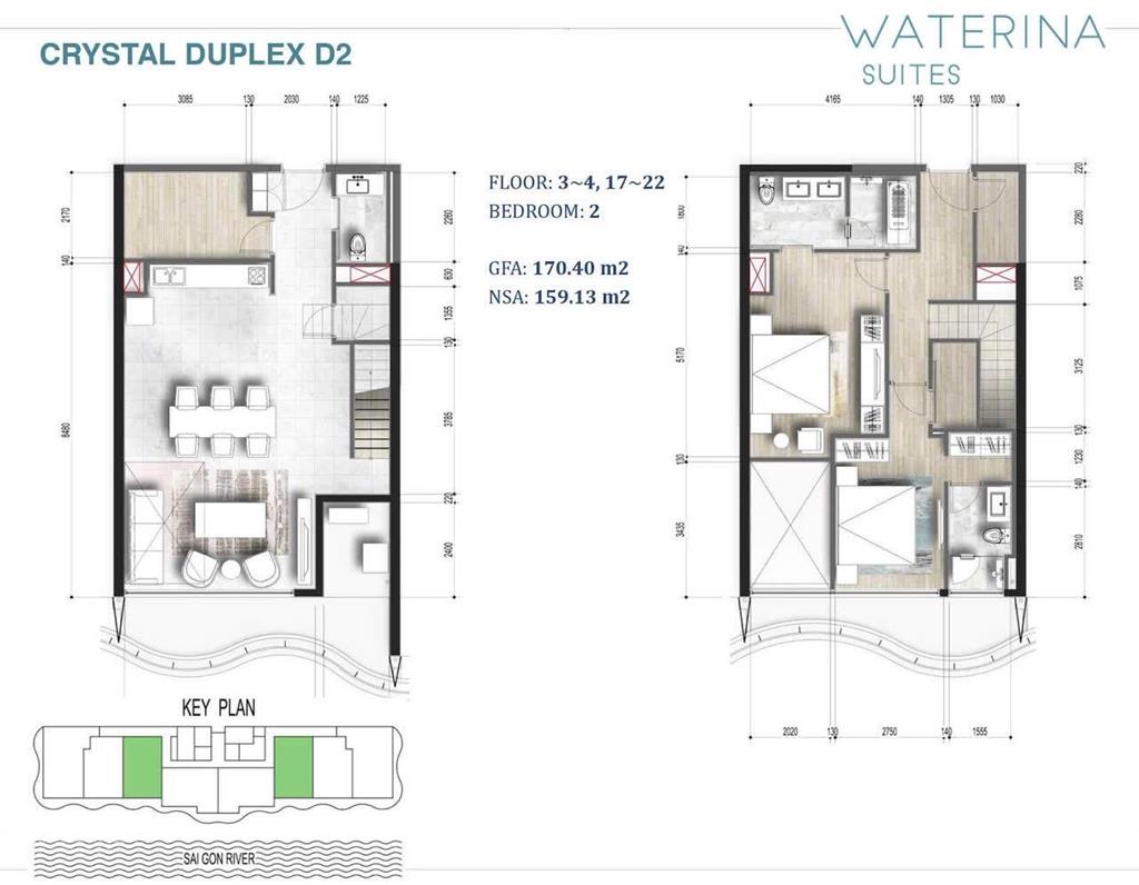 Chính chủ bán căn hộ duplex 17.03 lầu cao view panorama toàn thành phố