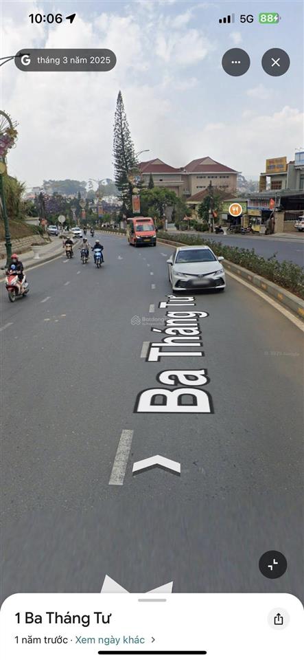 Bán đất xây khách sạn 120 tỷ đường 3/4 tp đà lạt