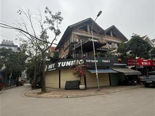 Bán biệt thự góc kđt sài đồng 183m²  đơn lập 3 thoáng, cạnh hồ điều hòa