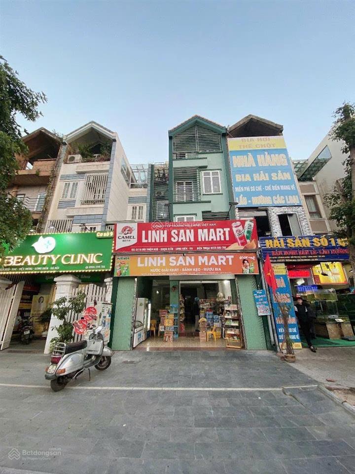 Mặt phố bùi thiện ngộ việt hưng long biên  120m², mt 6m, vỉa hè 6m, kinh doanh đỉnh