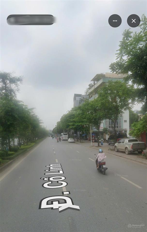 Bán đất vàng mặt phố cổ linh 203m² mt 11m, đường 2 chiều, gần aeon long biên, giá 70 tỷ
