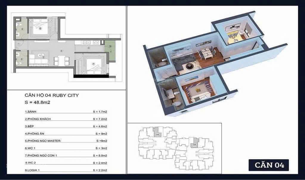 Căn hiếm! căn hộ 2pn 2wc ruby city ct3 phúc lợi long biên, view bể bơi, full nội thất, 3.4 tỷ