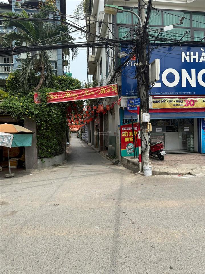 Bán nhà chu huy mân ngay chợ phúc đồng 7,1 tỷ 5 tầng