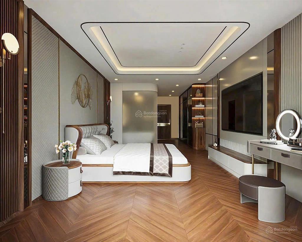 Siêu phẩm phố bồ đề long biên  50m ra mặt hồ  7.5 tầng thang máy  bàn giao mới cứng