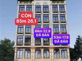 Bán chdv mai động 85m2, 7 tầng, 27 phòng full nội thất, dòng tiền 120 triệu/tháng, chỉ 26,1 tỷ