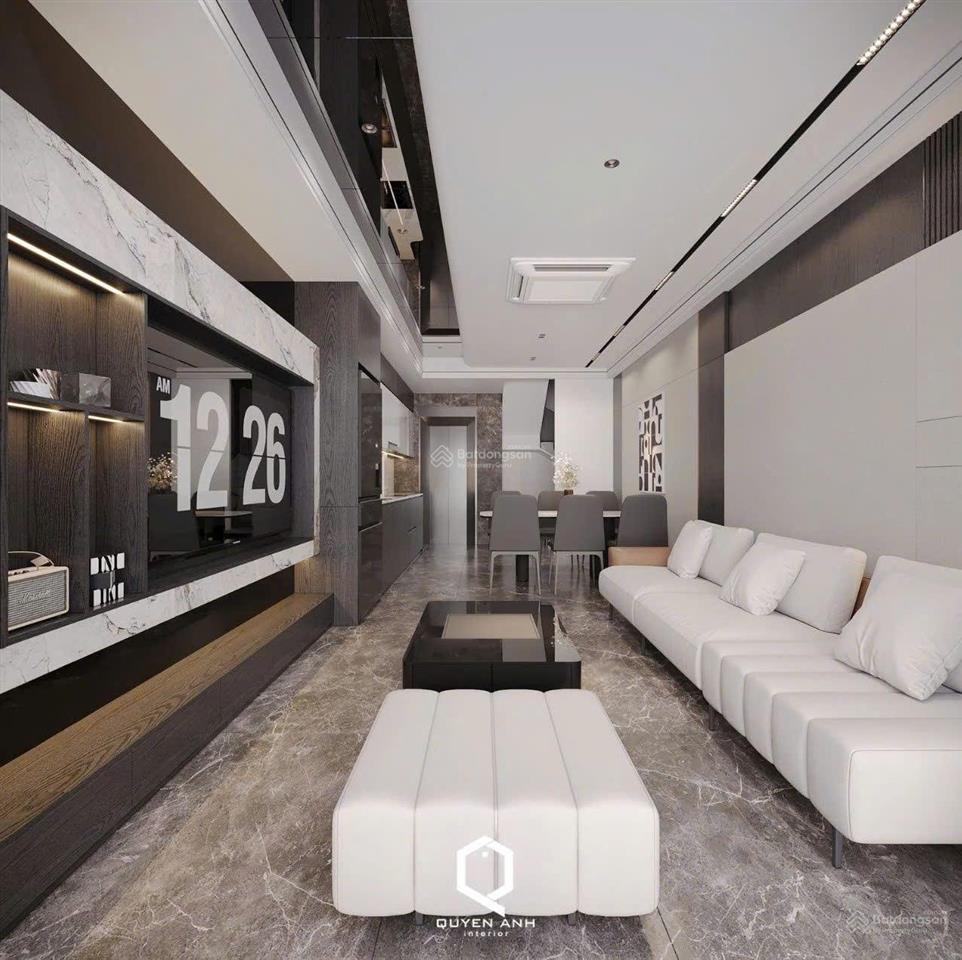 Bán nhà 7 tầng thang máy mặt hồ đầm tranh long biên 51m2 gara ô tô, full nội thất, giá 14,6 tỷ
