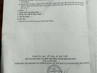 Bán lô đất dân Ngọc Hiệp - Tây Nha Trang . Cách đường Lương Đình Của chỉ 500M