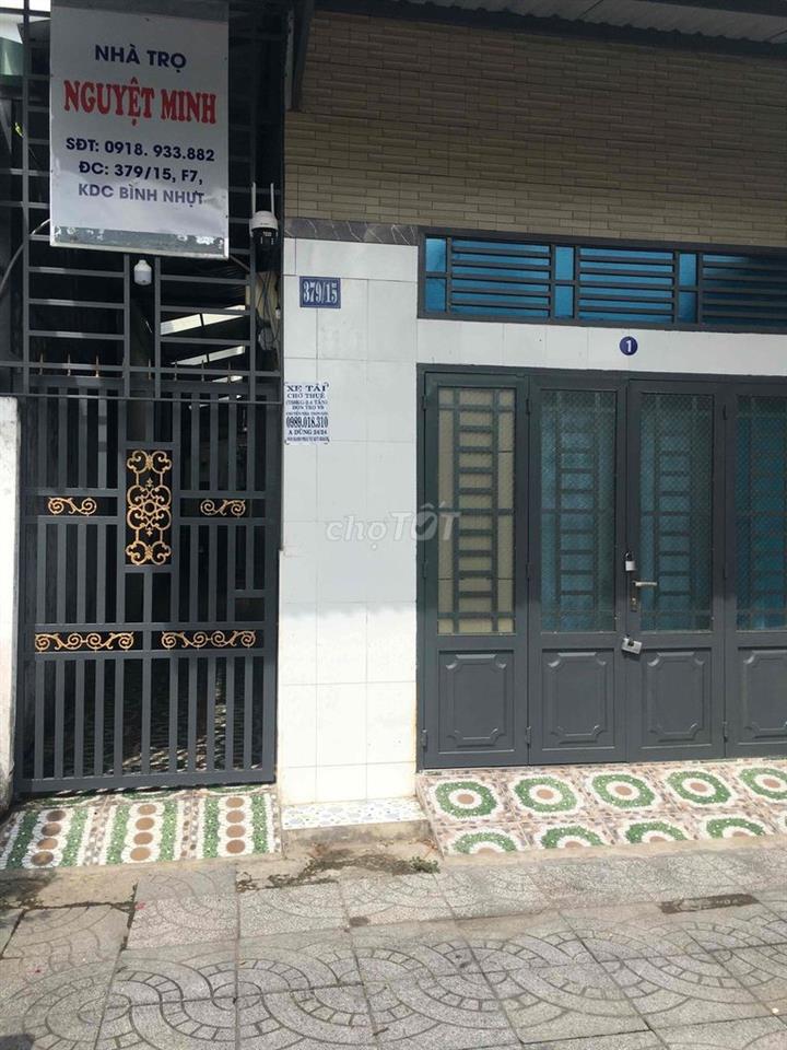 Nhà trọ Nguyệt Minh đường Võ Văn Kiệt