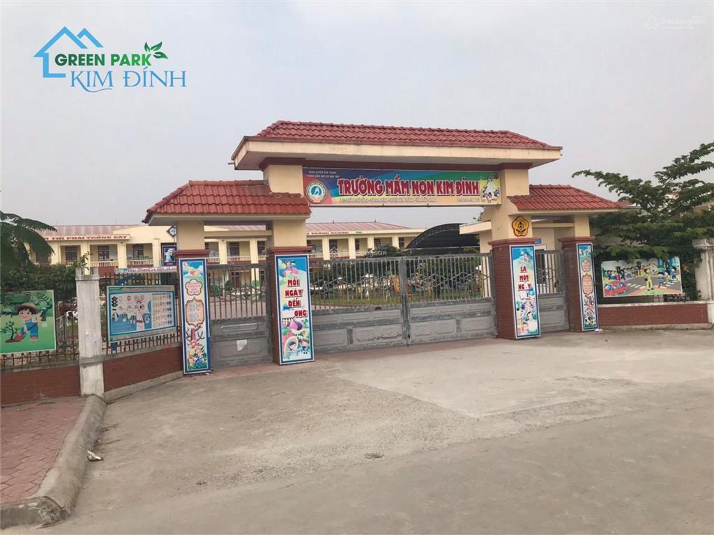 Bán đất trục kinh doanh  đối diện trường mầm non kim đính