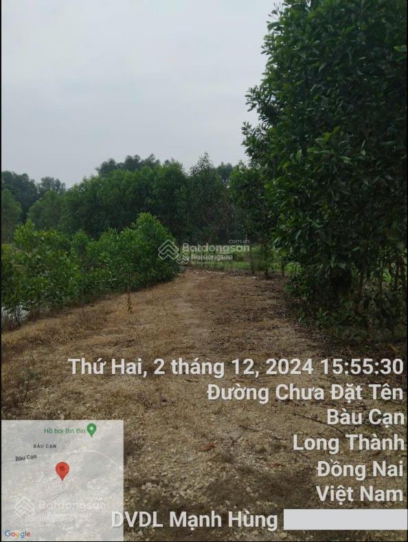 Chính chủ bán đất trong khu dân cư bàu cạn