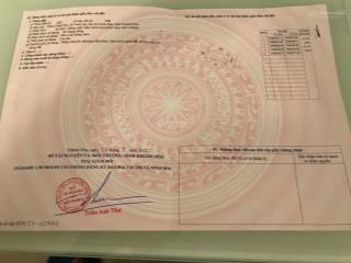 Bán đất sổ đỏ (đất ở nông thôn) 400tr xã ninh an cách ql1a 100m