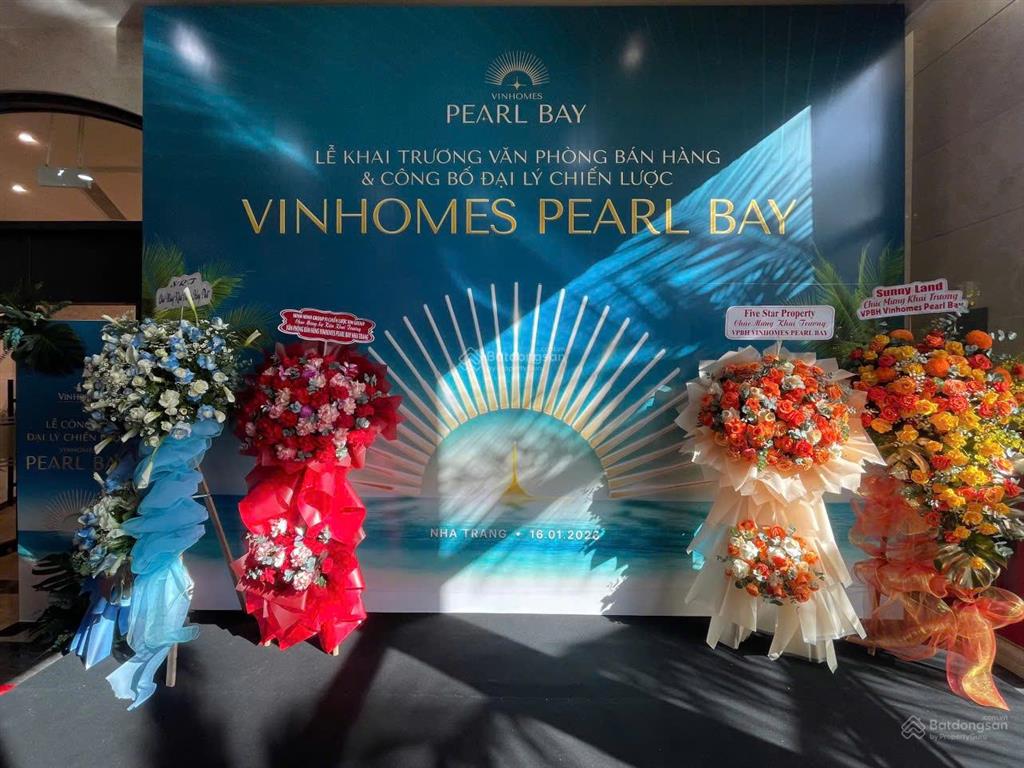 Cđt chính thức mở bán vinhomes pearl bay nha trang(vin phú quý)  sổ lâu dài  giá tốt đợt 1