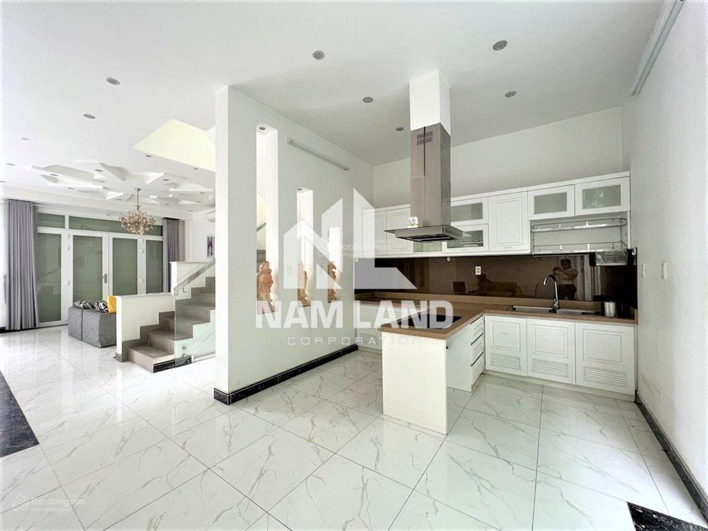 Cho nhà khu an ninh ngang 8m gara trệt 3 lầu 5 phòng để ở, văn phòng công ty gần đường trần não q.2