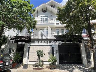 Cho thuê dài hạn nhà đẹp phường thạnh mỹ lợi, gara 3 lầu 5 phòng lớn để ở, văn phòng công ty