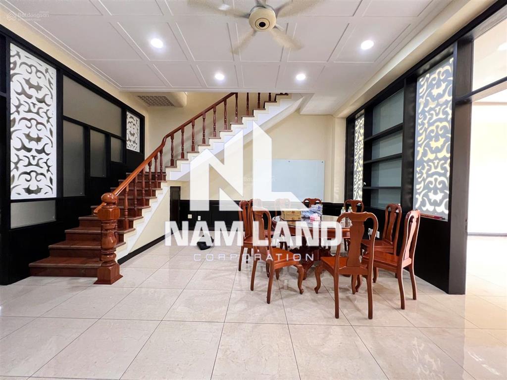 Cho thuê dài hạn nhà đẹp phường thạnh mỹ lợi, gara 3 lầu 5 phòng lớn để ở, văn phòng công ty