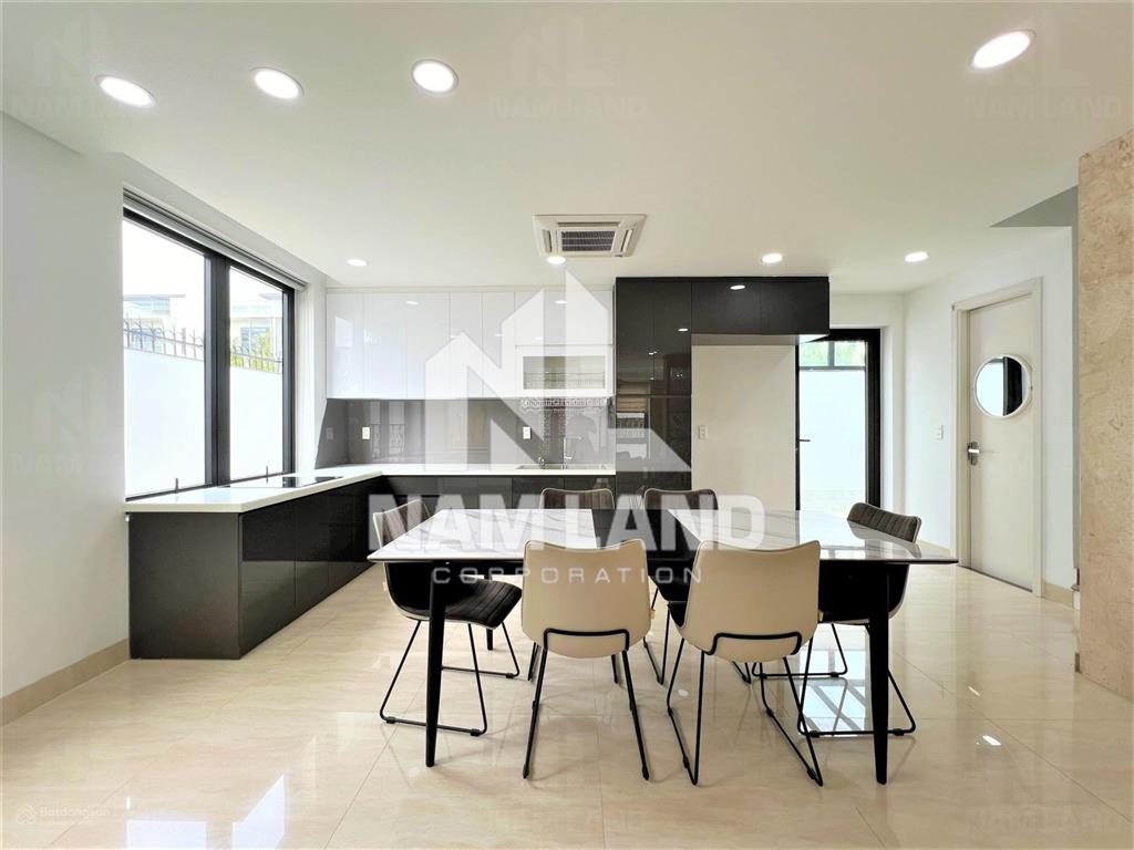 Cho thuê nhà an phú quận 2 có hầm 4l 5 phòng có thang máy gần đủ nội thất để ở, văn phòng công ty