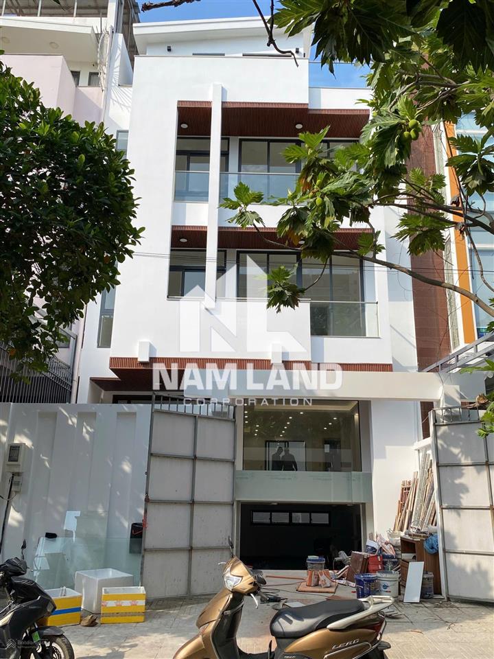 Cho thuê nhà mới có hầm 4 tầng thiết kế hiện đại, có thang máy làm văn phòng, livestream, tiktok