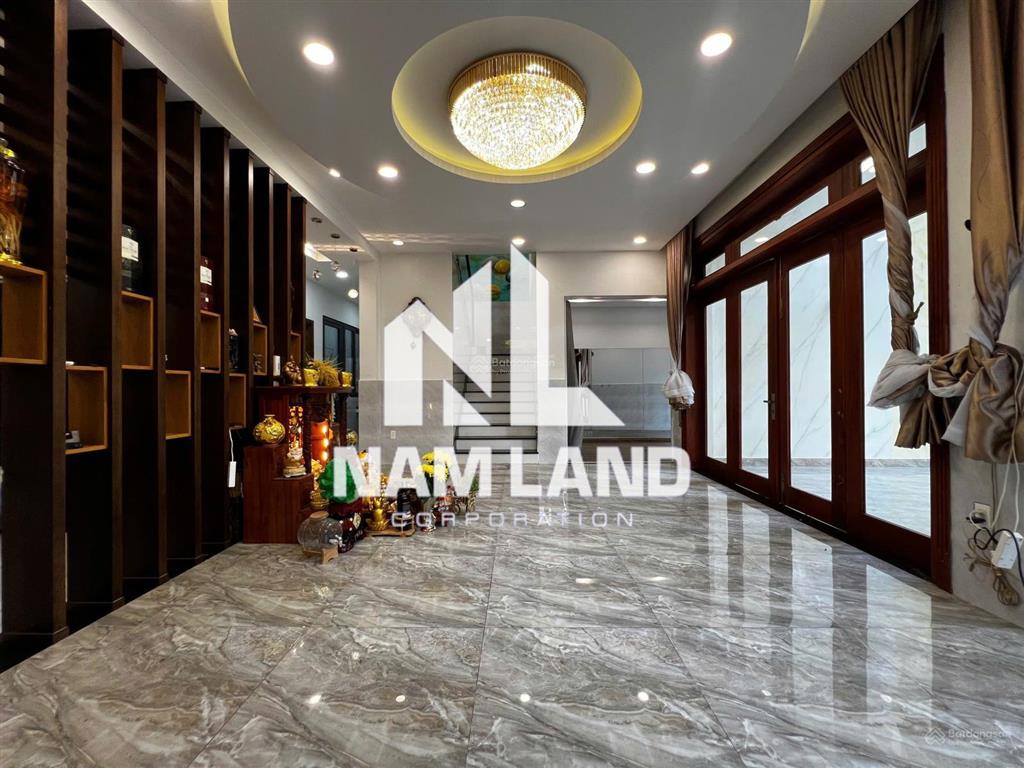 Cho thuê nhà sân vườn 2 tầng 4 phòng có nội thất để ở, văn phòng công ty tại phường an khánh quận 2