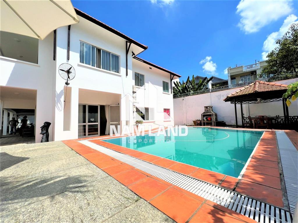 Chú quân cho thuê biệt thự 800m2 khu compound gần sông sài gòn sân vườn hồ bơi 4 phòng để ở, vp cty