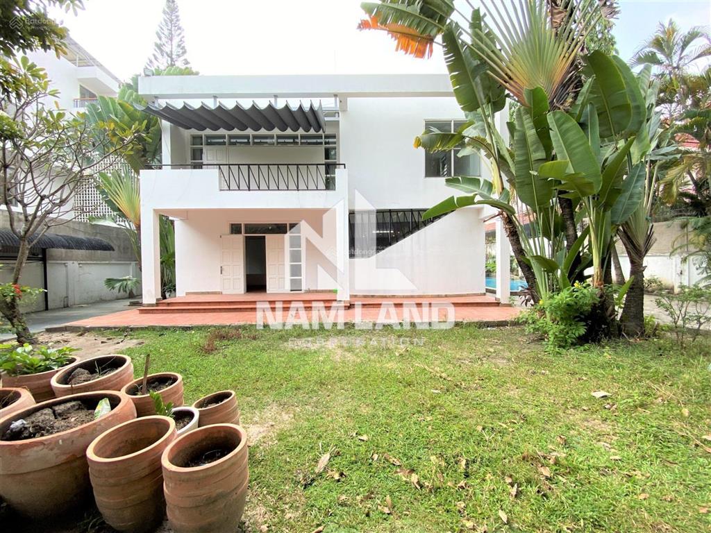 Cô tâm cho thuê biệt thự 800m2 sân vườn hồ bơi 2 tầng 4 phòng để ở, văn phòng gần bến tàu thủy