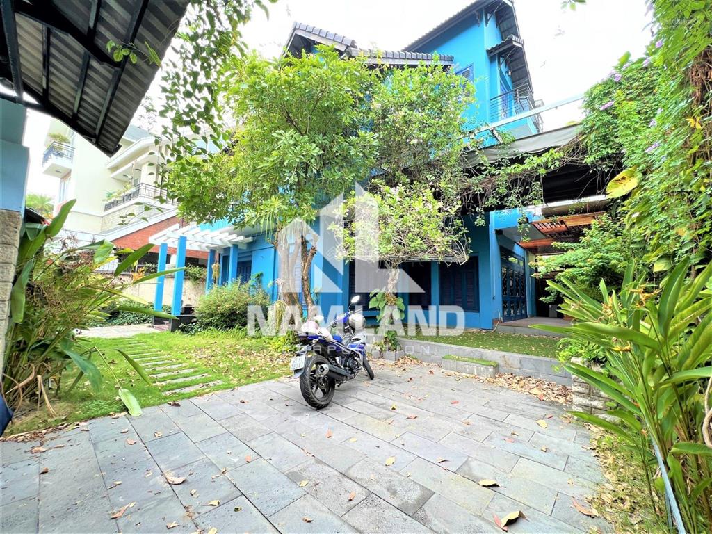 Cho thuê biệt thự 450m2 view công viên sông sài gòn kdc văn minh p. an phú quận 2 chỉ 80 tr/th