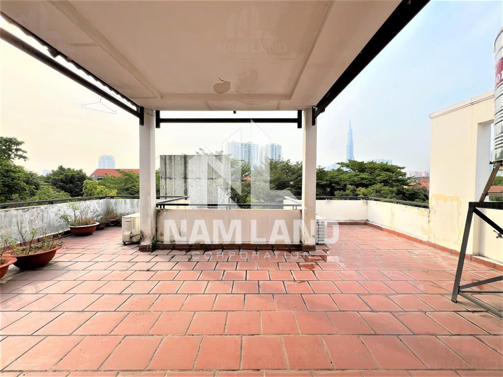 Cho thuê nhà khu compound thảo điền quận 2 sân vườn, gara 3 lầu 5 phòng khu nhiều người nước ngoài