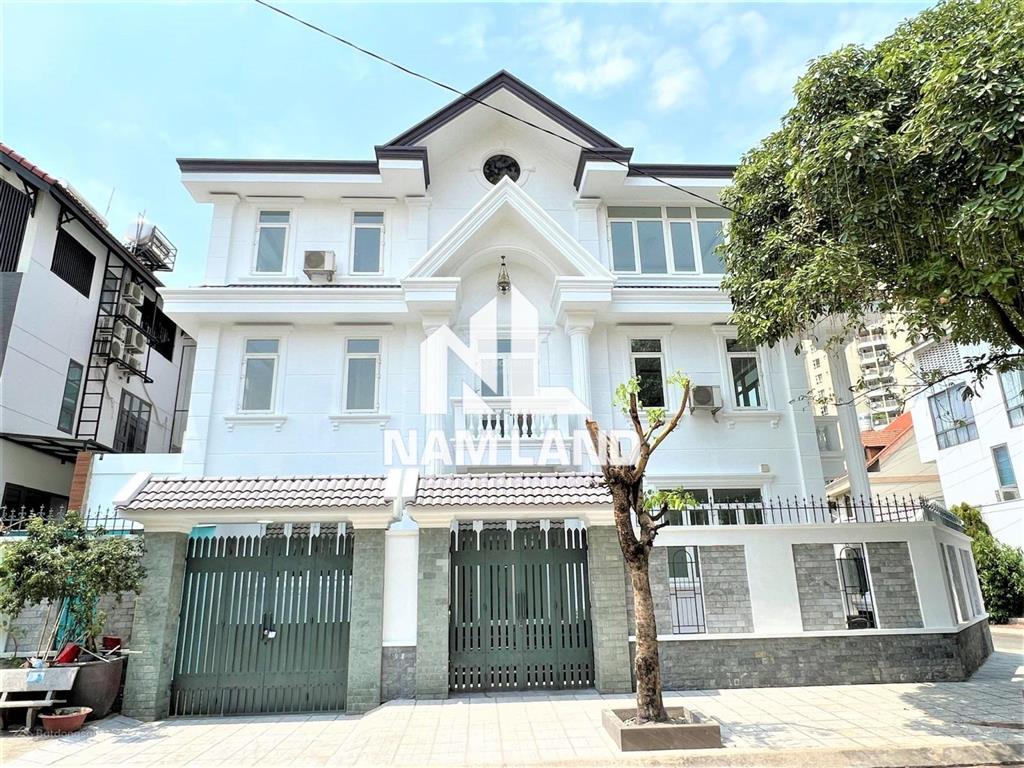 Anh sơn cho thuê nhà quận 2 căn góc 2 mặt tiền mới sơn sửa hầm 3 lầu 5 phòng lớn làm công ty