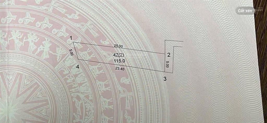 Bán gấp mảnh đất vuông vực giá lại rẻ, oto con vào diện tích 115m giá chỉ 7,6tỷ.  0357 512 ***