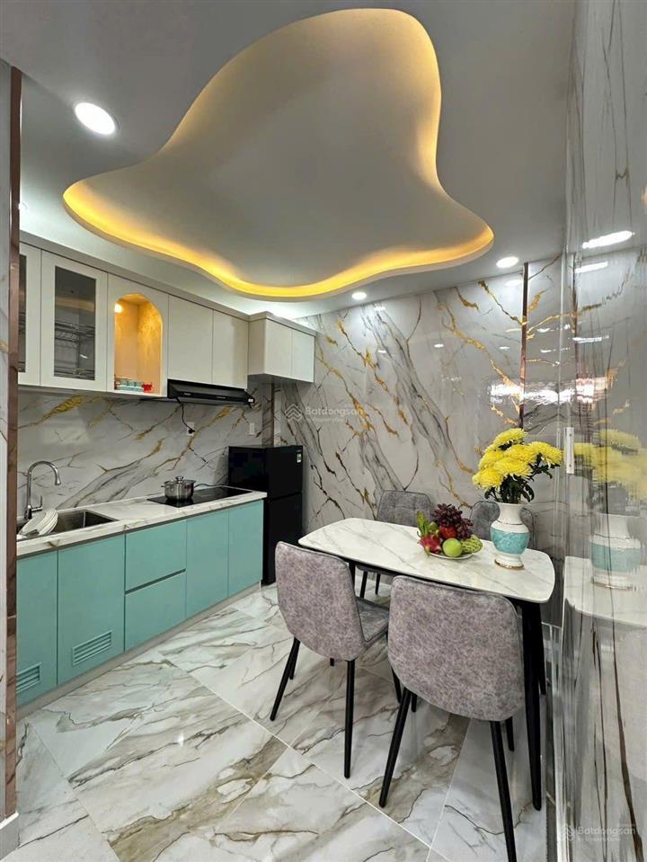 (5,5 tỷ tl) nhà 1 sẹc, hẻm xe hơi, 4 tầng mới đẹp trần bình trọng, gần mặt tiền..!