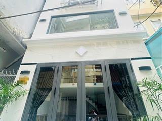 (8,69 tỷ) nhà sát mặt tiền, 4 tầng mới đẹp trục lê văn sỹ..!