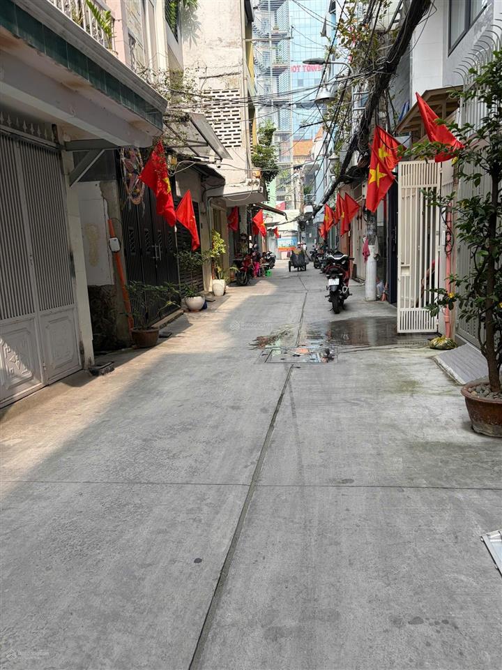 (6 tỷ tl) nhà hẻm 5m nguyễn đình chiểu 38m, gần mặt tiền..!