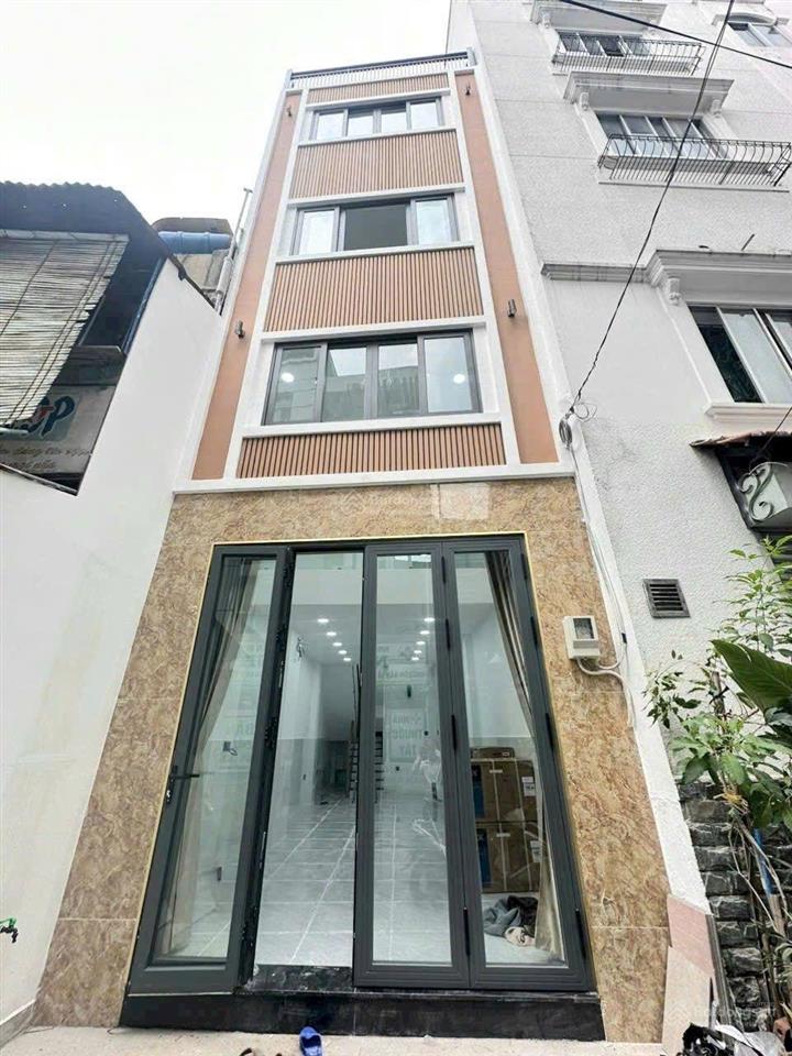(8,5 tỷ tl) nhà 1 sẹc, 5 tầng mới đẹp, hẻm 4m chuẩn bàn cờ..!