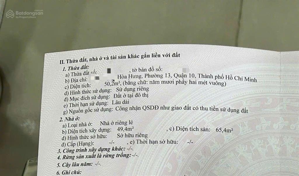 (6,8 tỷ tl) nhà cmt8, hòa hưng, 3,9m x 14m, 50m..!