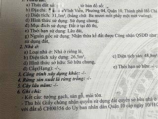 (7,8 tỷ tl) nhà góc 2 mặt tiền vĩnh viễn!