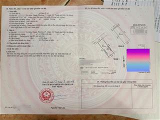 (4,35 tỷ tl) nhà 1 lầu , sát hẻm lớn tô hiến thành