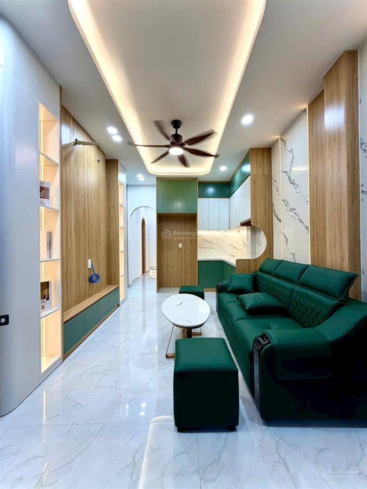 4,95 tỷ tl) nhà 1 sẹc, 3 tầng mới đẹp, võ văn tần