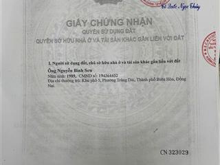 Bán nhà riêng kế bên ấp văn phòng ấp trâm vàng 2, tại xã thanh phước, 1,1 tỷ, 193m2