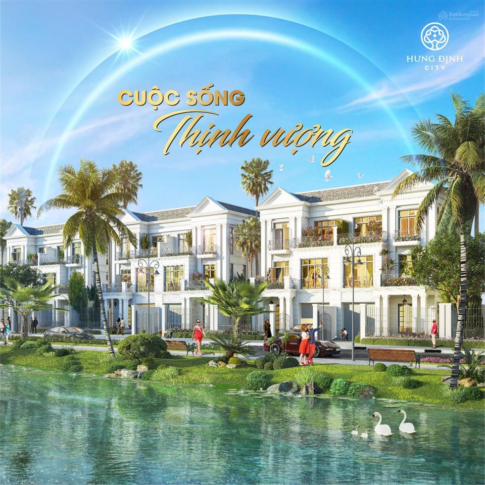 Ra mắt lô đẹp giá rẻ dự án hưng định city